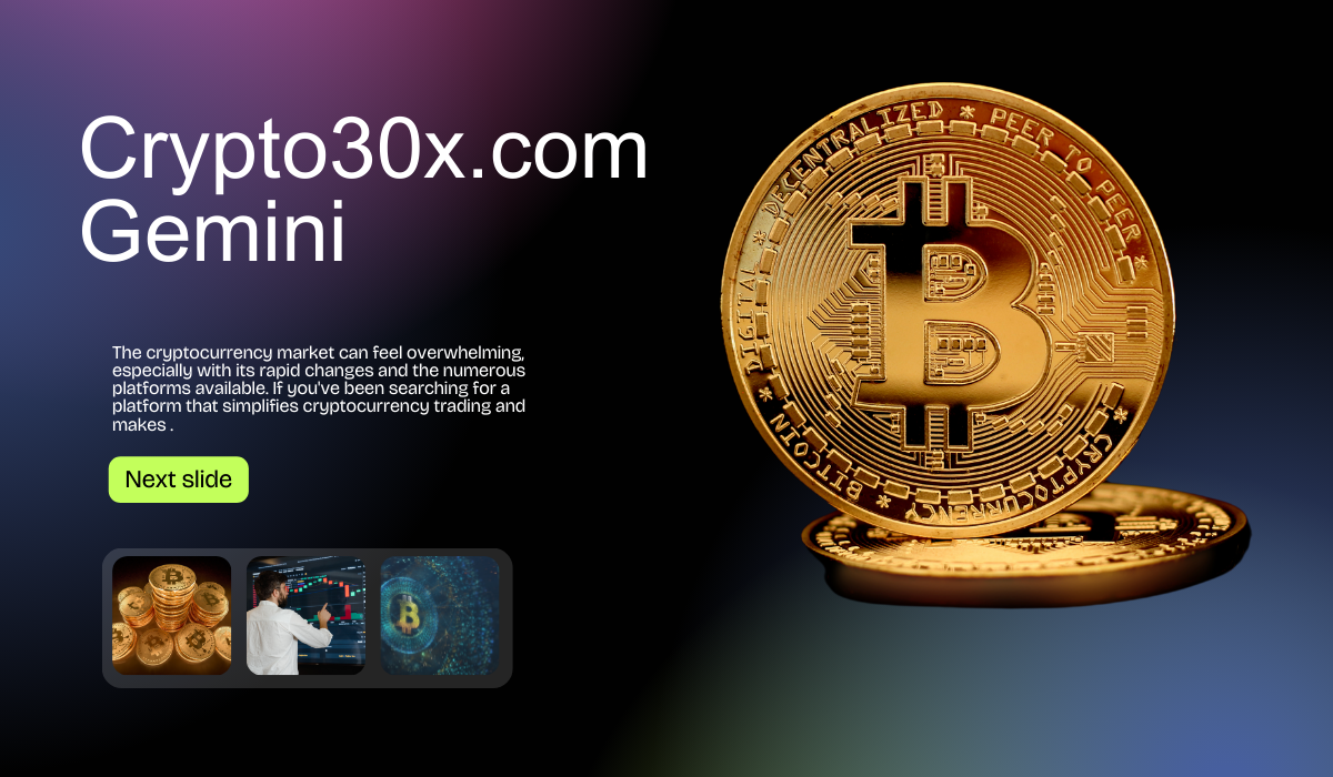 Crypto30x.com Gemini