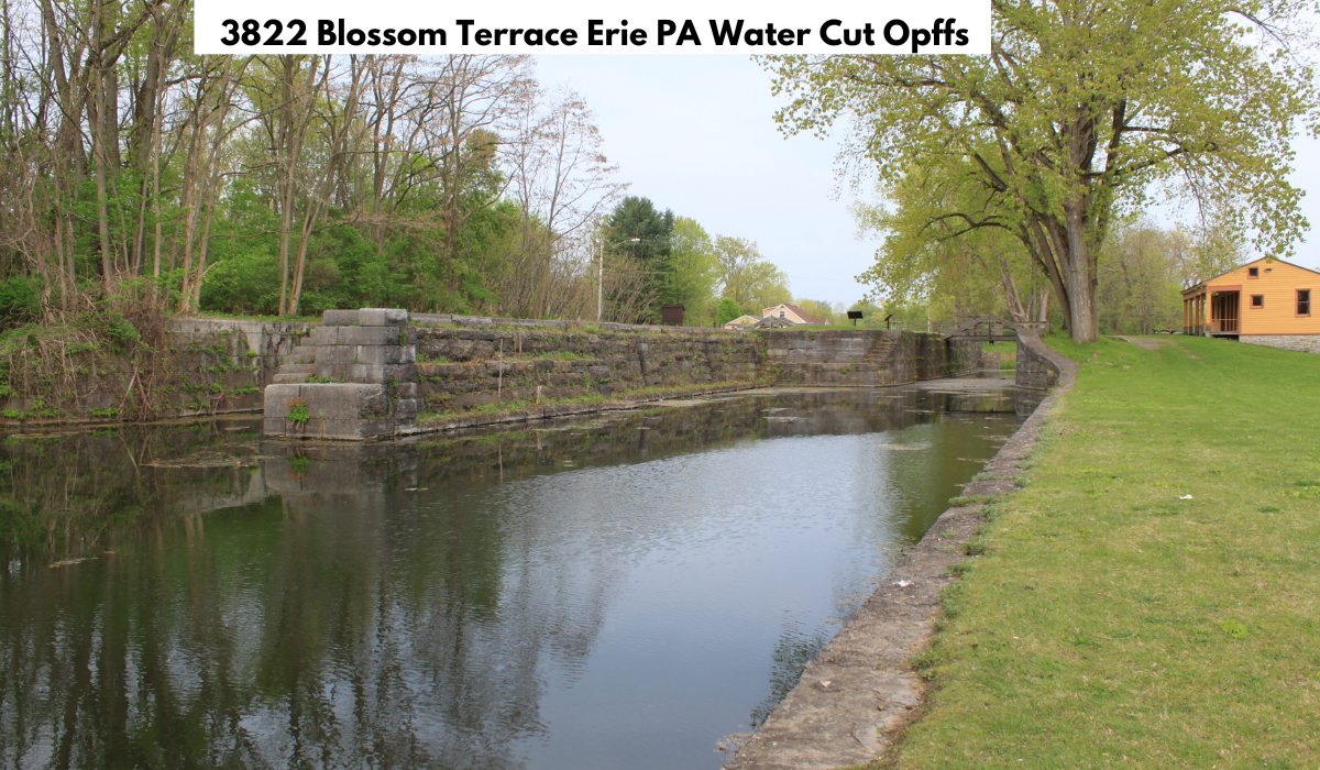 3822 Blossom Terrace Erie PA Water Cut Opffs