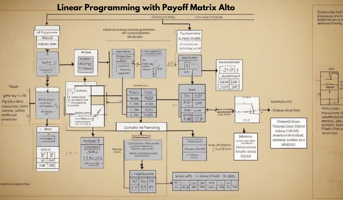 Linear Programming with Payoff Matrix Alto