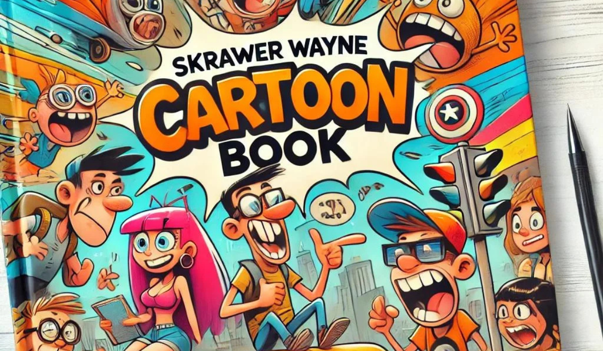 Skrawer Wayne Cartoon Book